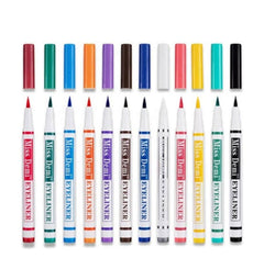 Miss Demi BFF Liquid Liners – Waterproof, Smudge-Proof & Bold Pack of 12 Colours