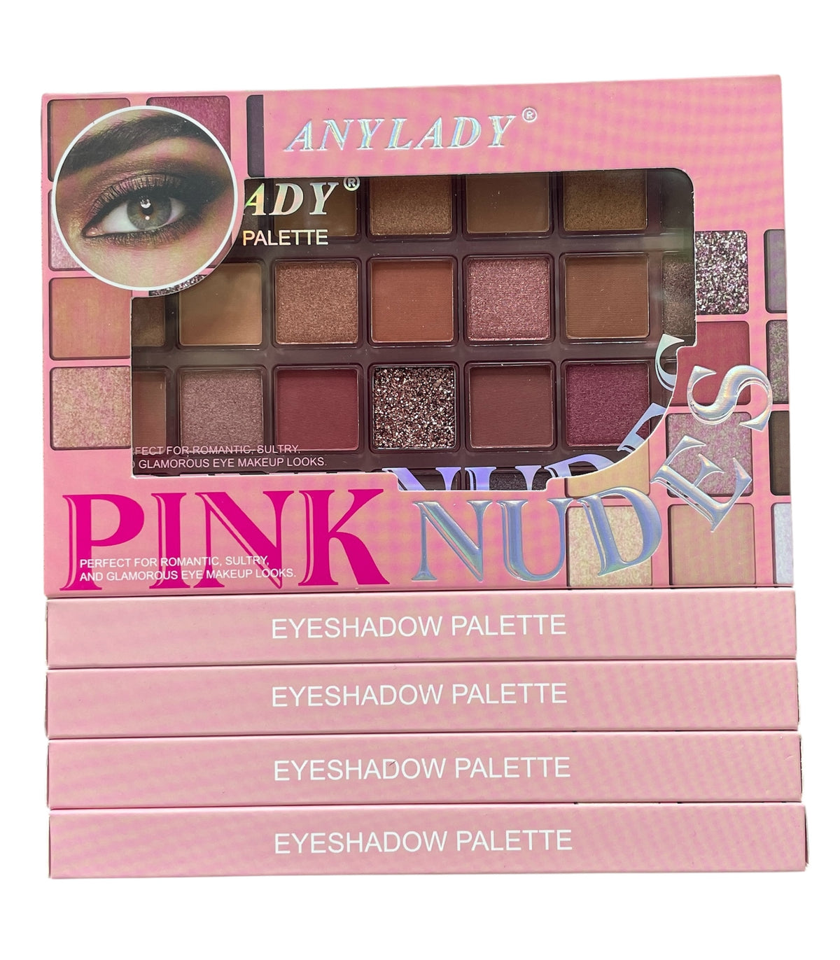 Any Lady Pink Nudes 30 Color Eyeshadow Palette