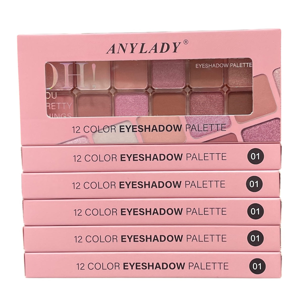 Any Lady OH! You Pretty Things 12 Color Eyeshadow Palette-01