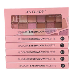 Any Lady OH! You Pretty Things 12 Color Eyeshadow Palette-01