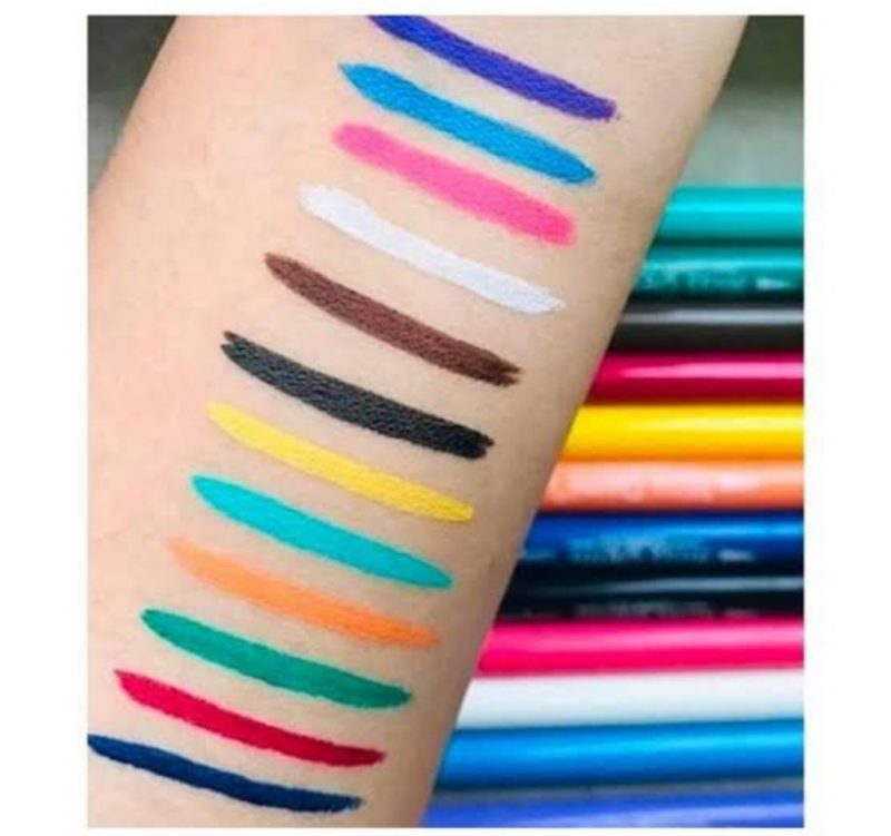 Miss Demi BFF Liquid Liners – Waterproof, Smudge-Proof & Bold Pack of 12 Colours