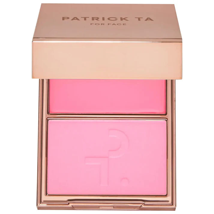 Patrick TA Double Take Crème & Powder Blush Duo – Just Enough