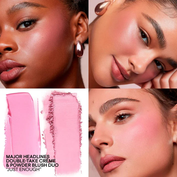 Patrick TA Double Take Crème & Powder Blush Duo – Just Enough
