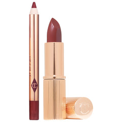 Charlotte Tilbury Pillow Talk Lip Kit Iconic Lip Duo – Pillow Talk Medium
