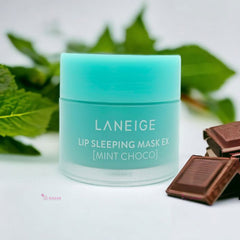 Laneige Lip Sleeping Mask EX Mint Choco 20g – Overnight Hydrating Lip Treatment