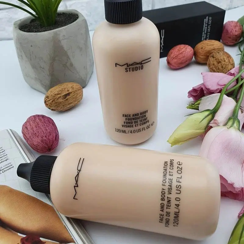 MAC Studio Face And Body Foundation 120ML – Lightweight, Natural Radiance, Long-Lasting Coverage