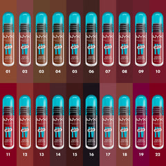 NYX Lip I.V. Hydrating Lip Gloss Stain 5ml – Long Lasting Gloss Tint