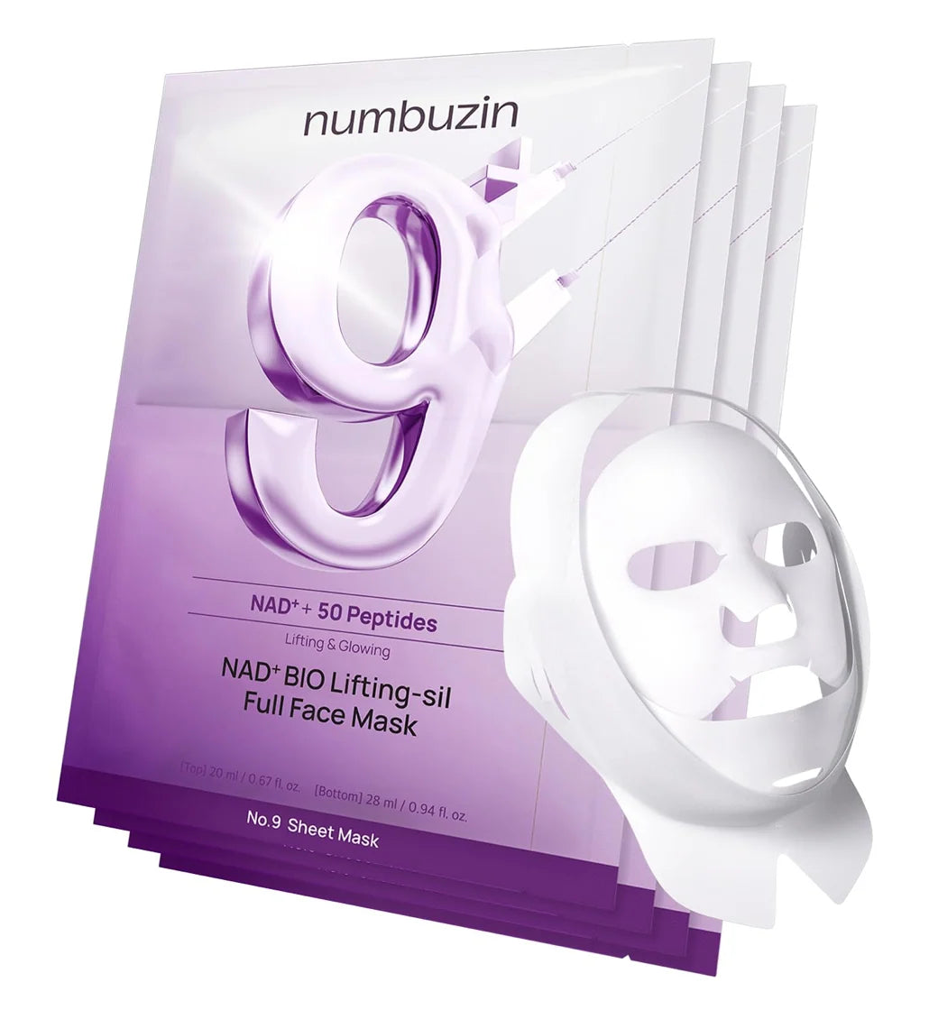 Numbuzin No.9 NAD+ Bio Lifting-Sil Full Face Mask