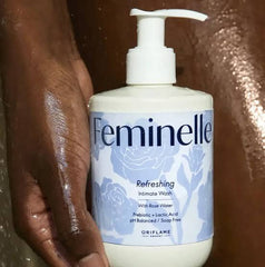 Oriflame Feminelle Refreshing Intimate Wash with Rose Water 300ml – Gentle pH Balanced Care