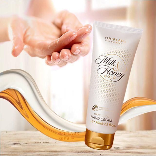 Oriflame Milk & Honey Gold Moisturising Hand Cream 75ml – Luxurious Hydration for Soft, Silky Hands