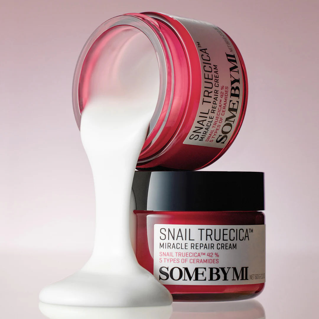 Some By Mi Snail Truecica Miracle Repair Cream 60g – Soothing & Skin Repair Moisturizer