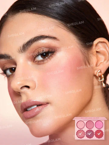 Sheglam Floral Flush Blush Palette Blushing Bouqet