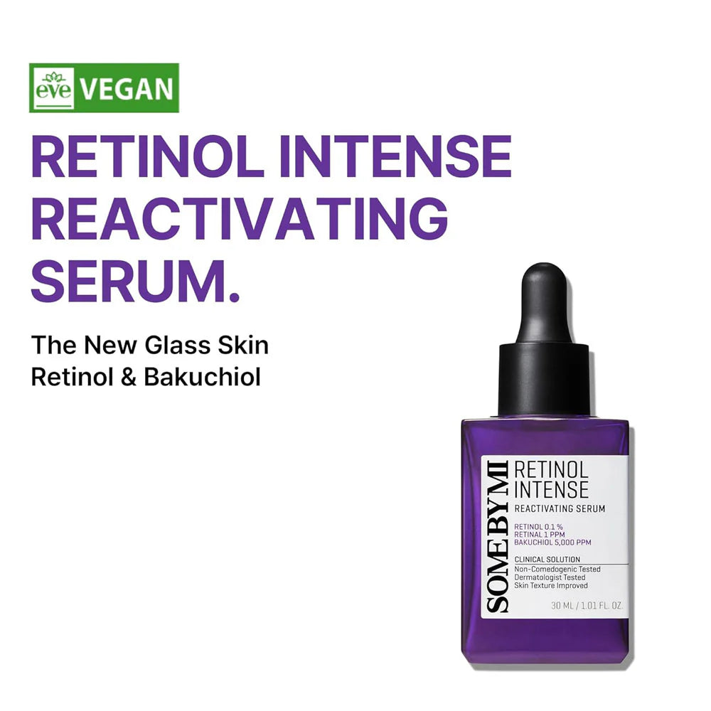 Some By Mi Retinol Intense Reactivating Serum – Anti-Aging, Wrinkle Care & Skin Firming