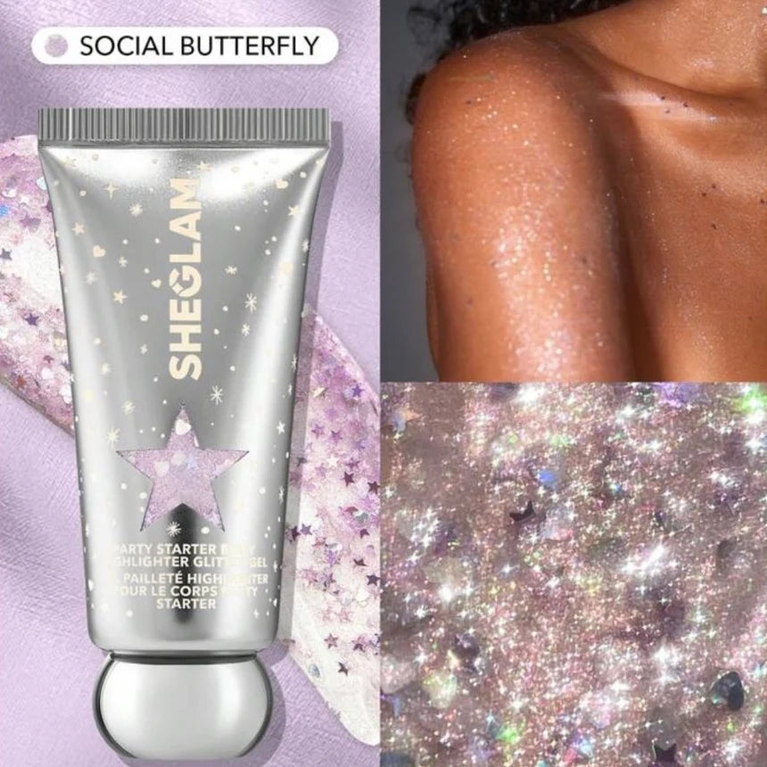 Sheglam Party Starter Body Highlighter Glitter Gel