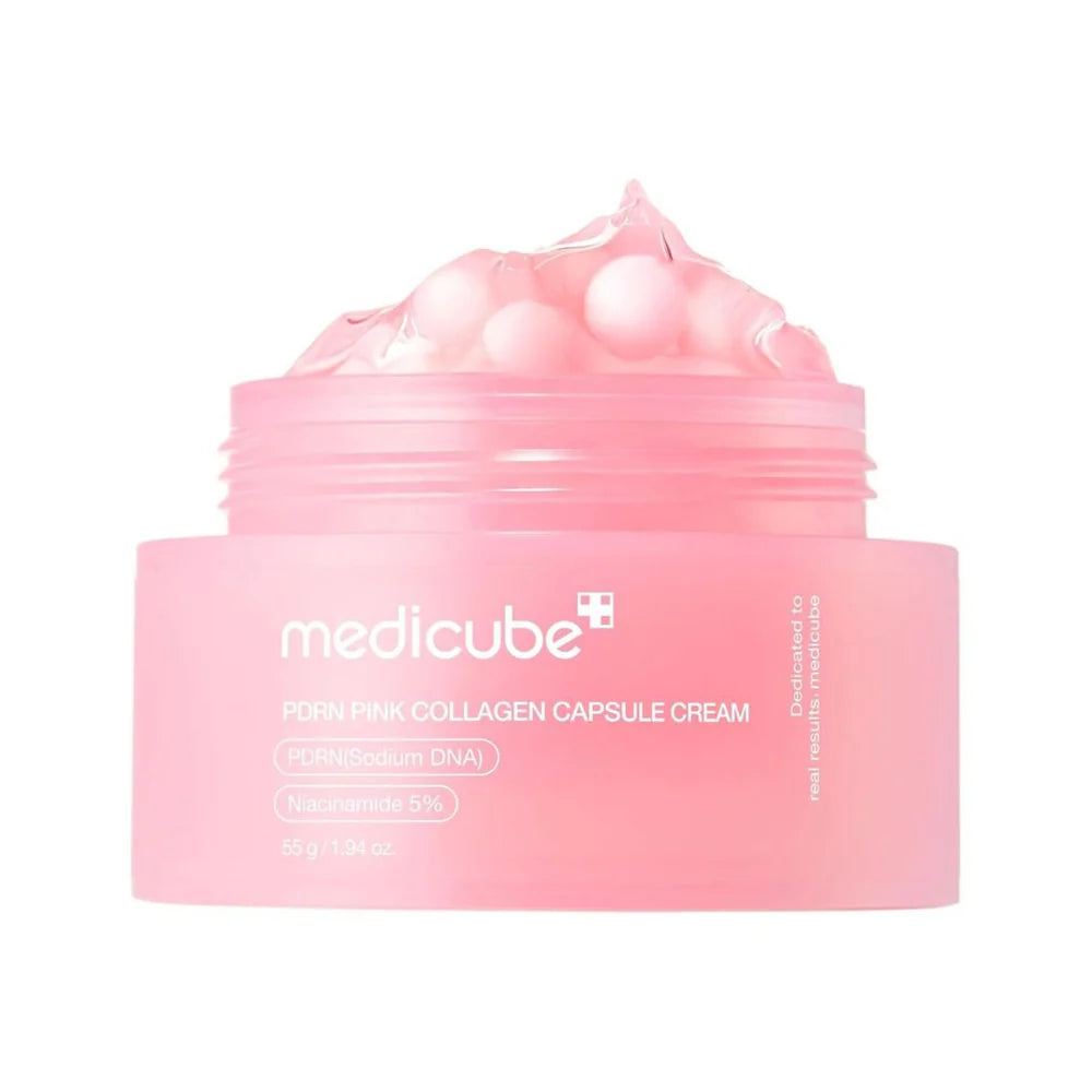Medicube PDRN Pink Collagen Capsule Cream 55g – Anti-Aging, Firming & Radiance Boost