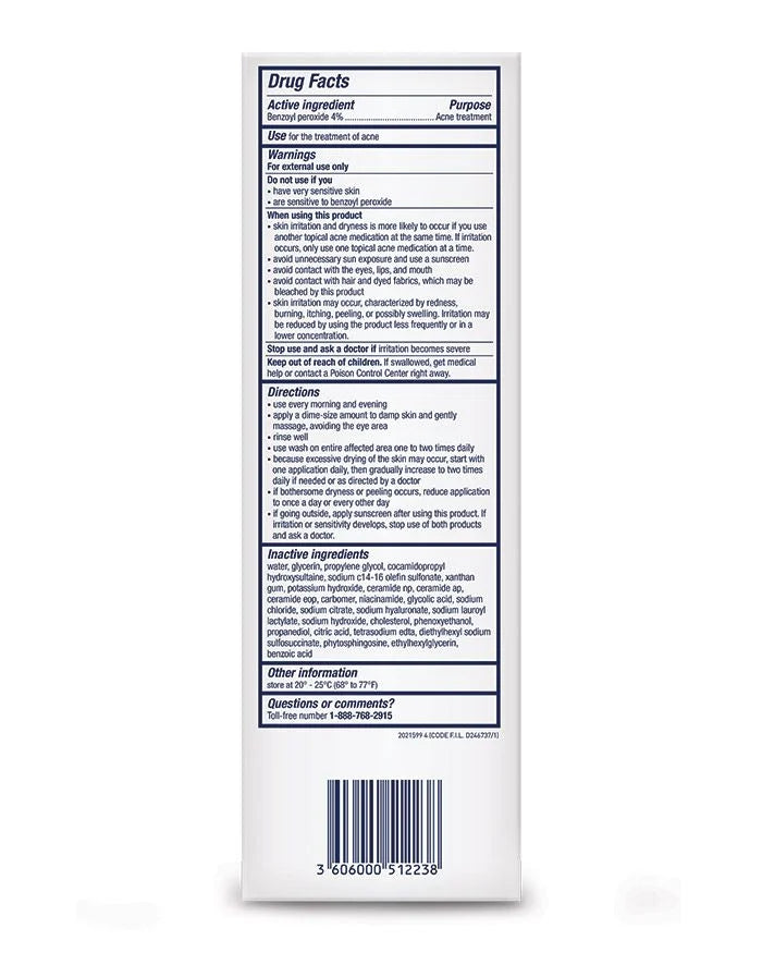 CeraVe Acne Foaming Cream Cleanser-150ML