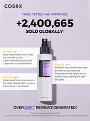 COSRX AHA BHA Clarifying Treatment Toner 200ml – Exfoliating & Hydrating Toner for Smooth, Clear Skin