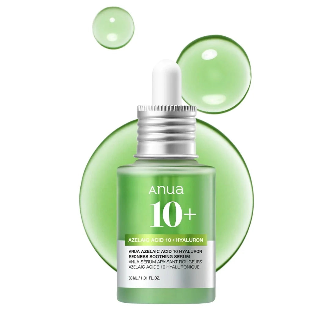 Anua Azelaic Acid 10% Hyaluron Serum - Redness Relief & Soothing - 30ml