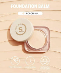 Sheglam Skinfluencer Full Coverage Foundation Balm | Long-Lasting Matte Finish