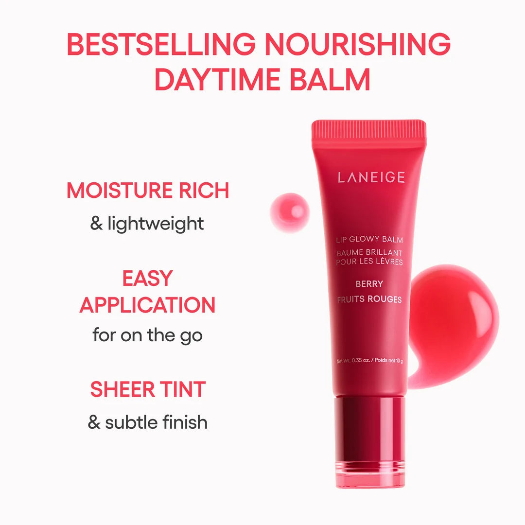 Laneige Lip Glowy Balm 10g – Berry Fruit Rouges