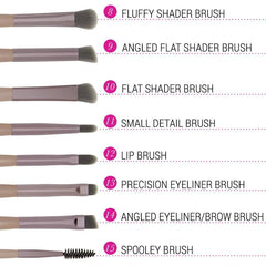 BH Cosmetics Lavish Elegance 15 Pieces Brush Set (With Pouch)