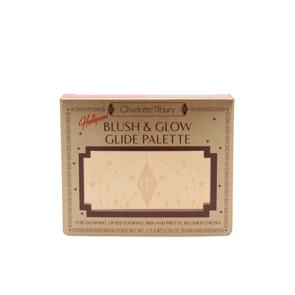 Charlotte Tilbury Hollywood Blush & Glow Glide Palette Fair Medium