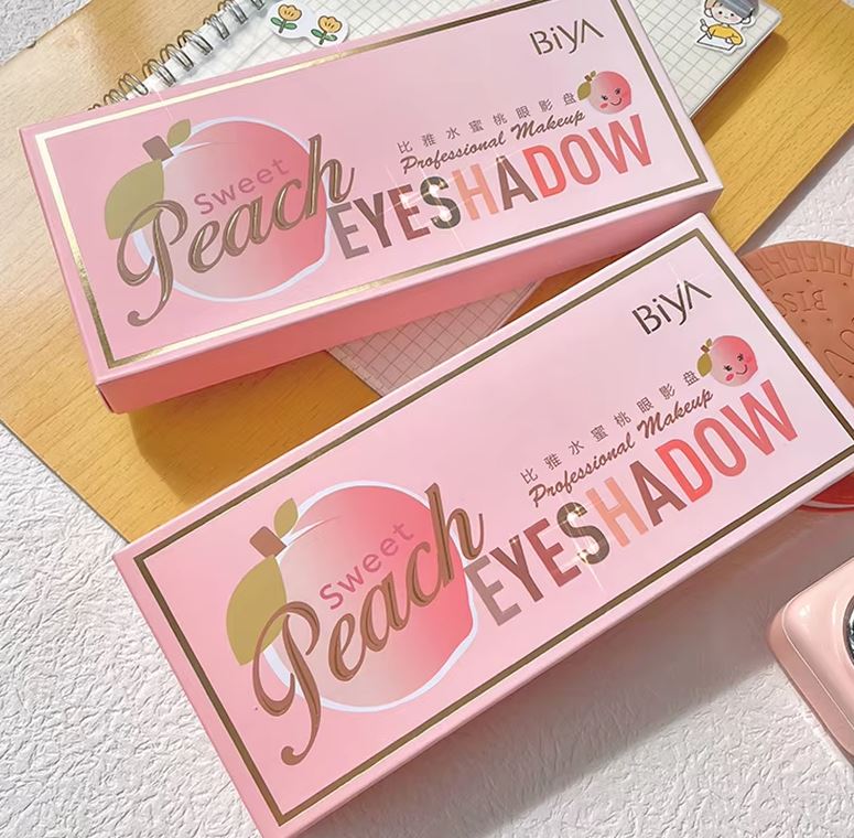 Biya 12 Colour Sweet Peach Eyeshadow