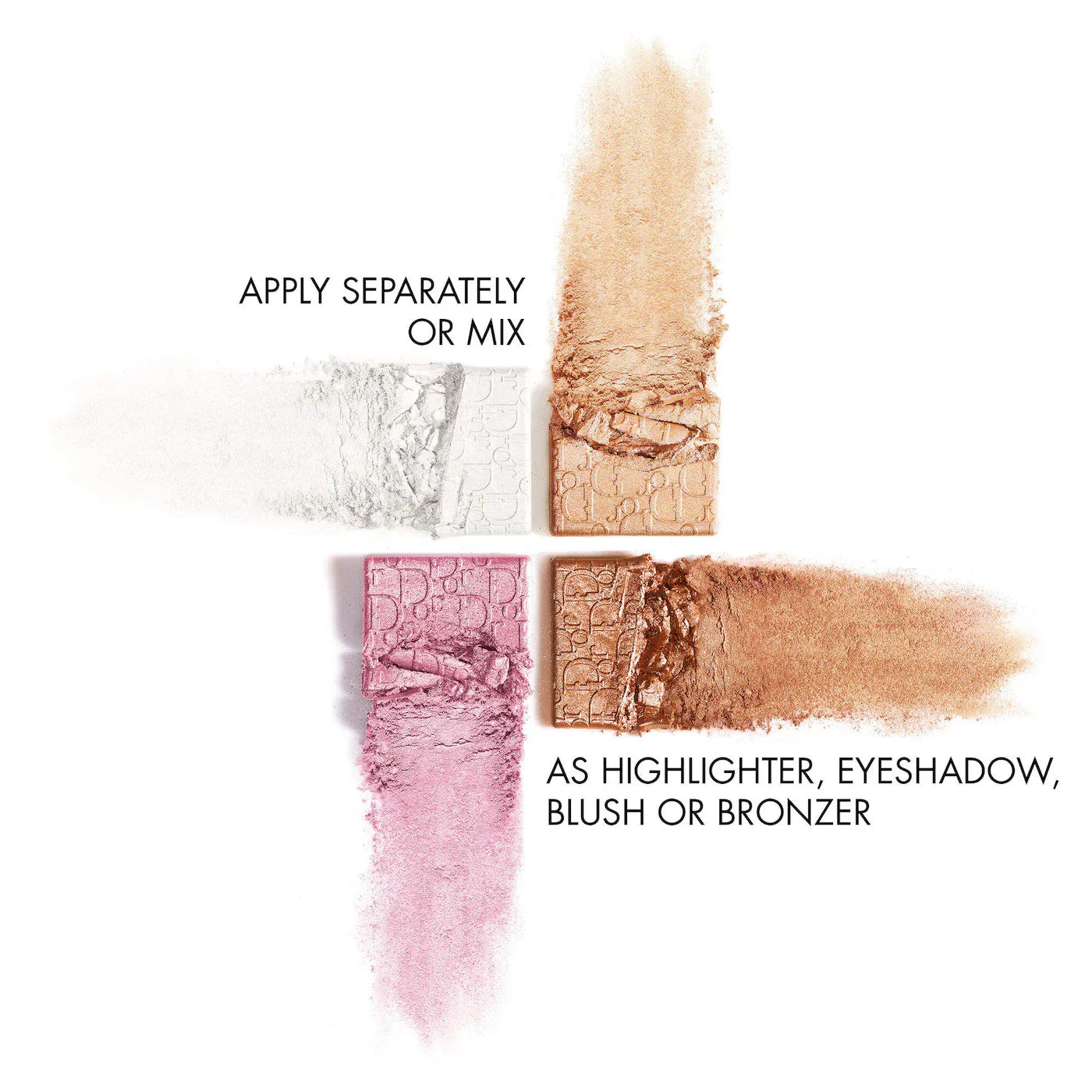 DIOR Backstage Glow Maximizer Face Palette | Luxury Highlighting Palette-001 Universal