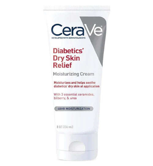 CeraVe Diabetics Dry Skin Relief Moisturizing Cream-236ML