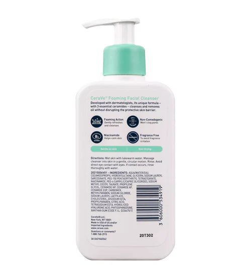 CeraVe Foaming Facial Cleanser 236-ML