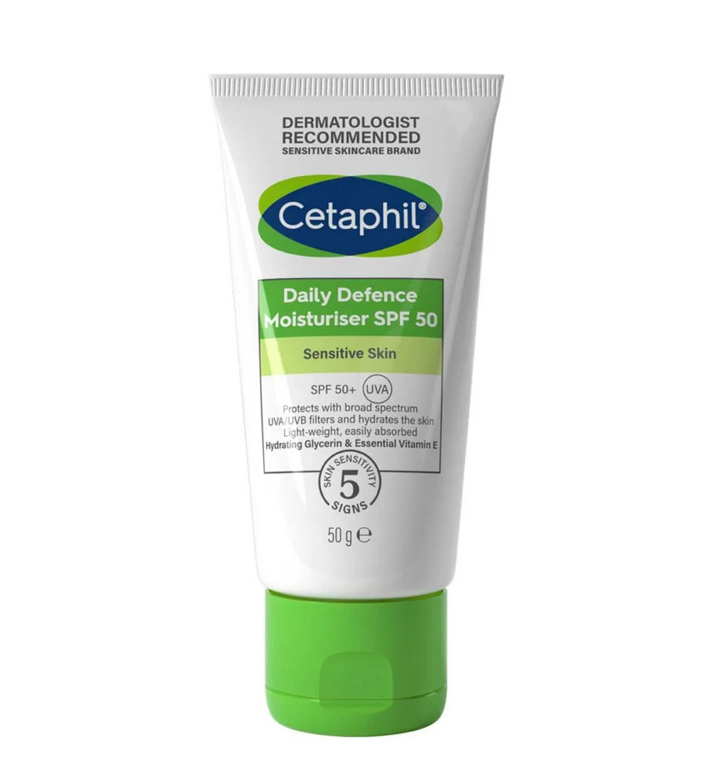 Cetaphil Daily Defence Moisturiser SPF50+ 50g
