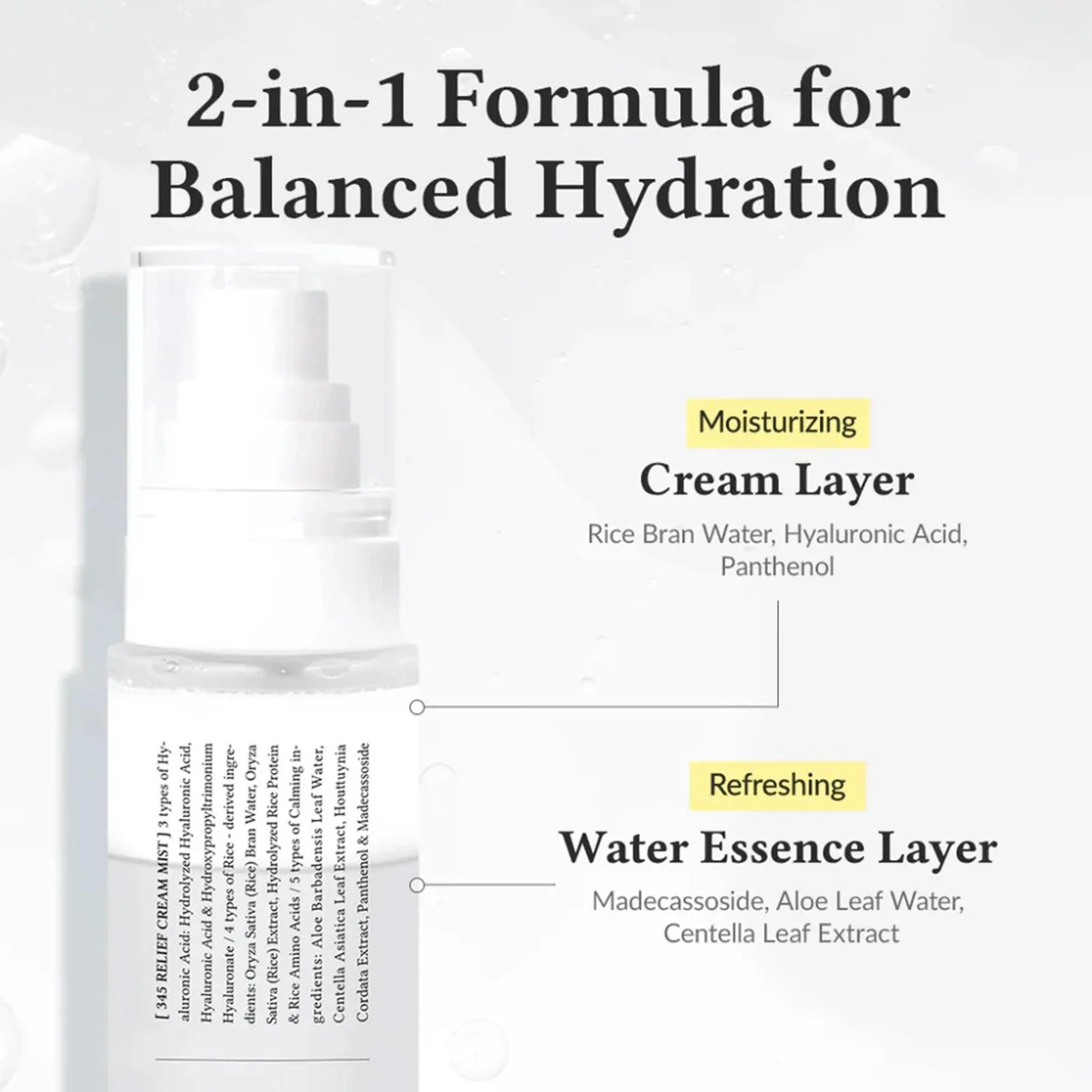 Dr. Althea 345 Relief Cream Mist 60ml