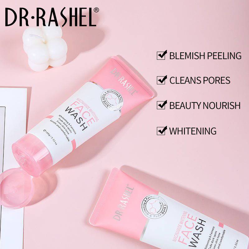 Dr Rashel Niacinamide Whitening Fade Dark Spots Face Wash 100g