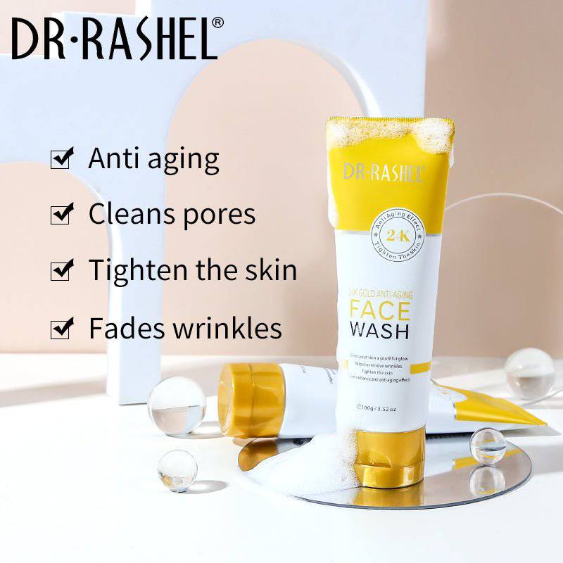 Dr Rashel 24K Gold Anti-Aging Facewash 100g