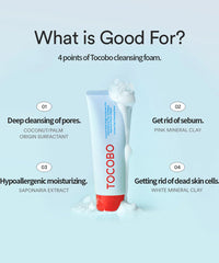 Tocobo Coconut Clay Cleansing Foam-150ML