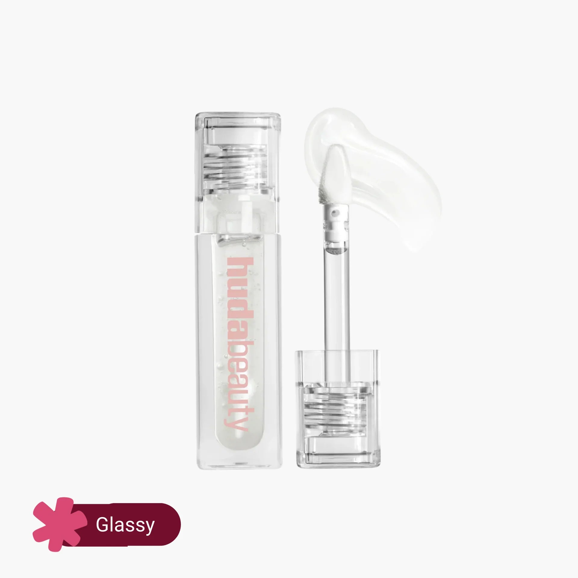 Huda Beauty Faux Filler Extra Shine Lip Gloss – Ultra Glossy, Plumping Lip Shine