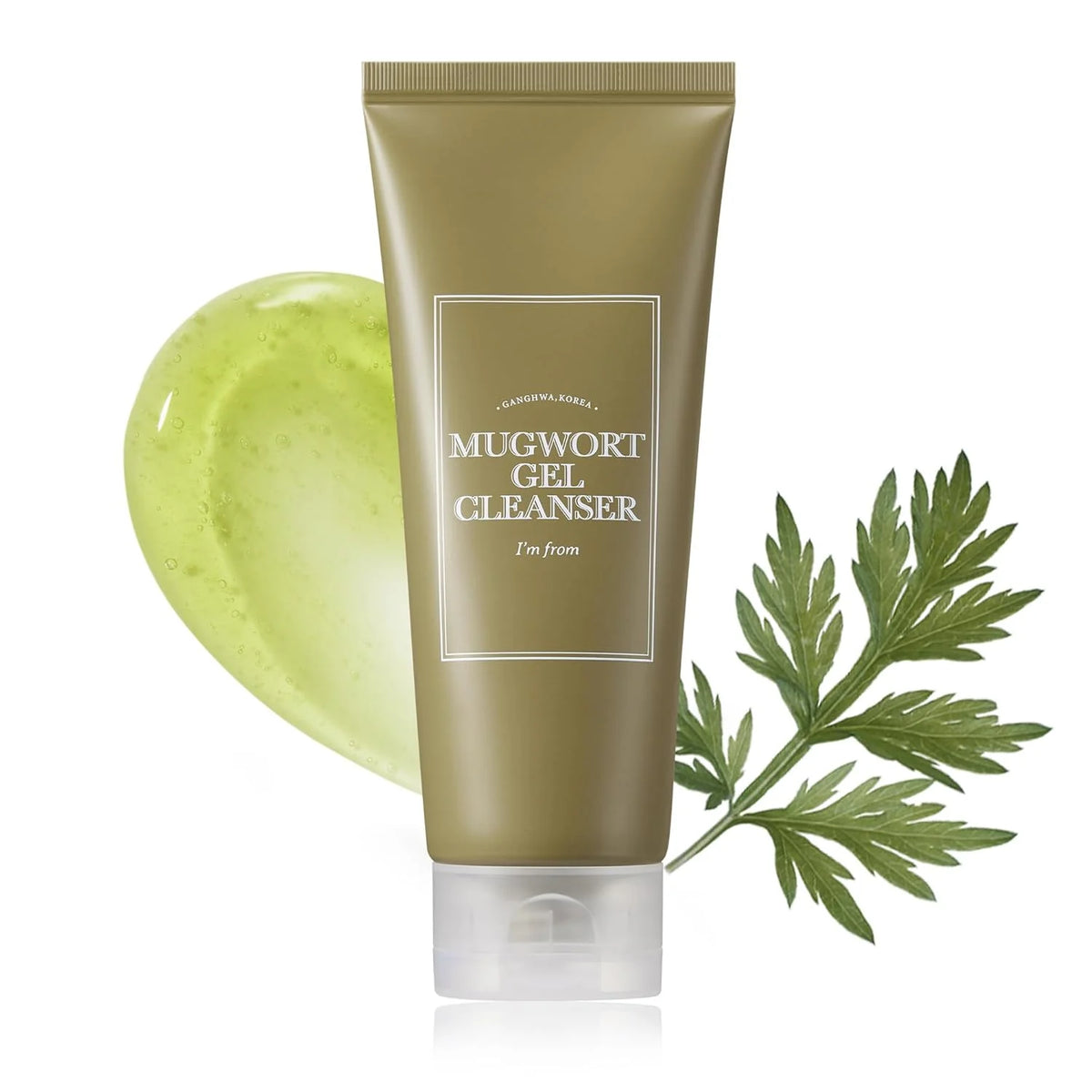 I'm From Mugwort Gel Cleanser 150ml – Soothing Korean Facial Cleanser for Sensitive & Acne-Prone Skin