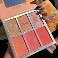 Huda Moji Bellini Blusher & Highlighter Makeup Palette