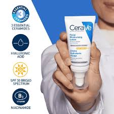 CeraVe Facial Moisturising Lotion AM SPF50 – Hydrating Daily Face Lotion with Broad Spectrum Sunscreen – 52ml