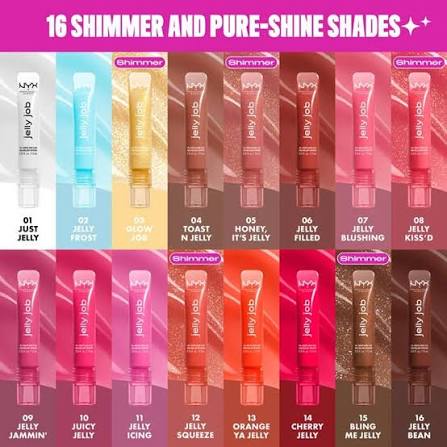 NYX Jelly Job High Shine Lip Gloss | Fulglow