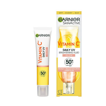 Garnier Skin Active Vitamin C Daily UV Brightening Fluid Glow SPF50+ 40ml