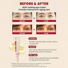 K-Secret Seoul 1988 Eye Cream with Retinal Liposome 4% + Fermented Bean – Anti-Aging & Brightening Eye Treatment 30ml