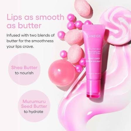 Laneige Lip Glowy Balm 10g – Sweet Candy