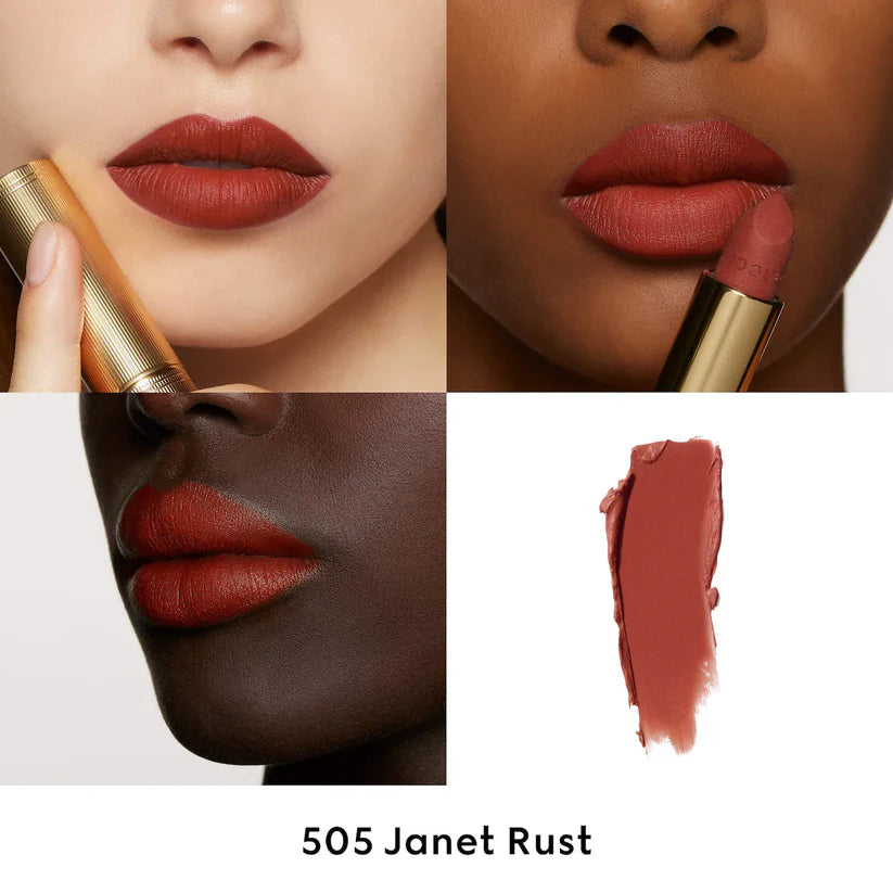 Gucci Rouge À Lèvres Mat Lipstick Trio – Luxury Matte Lipstick Set