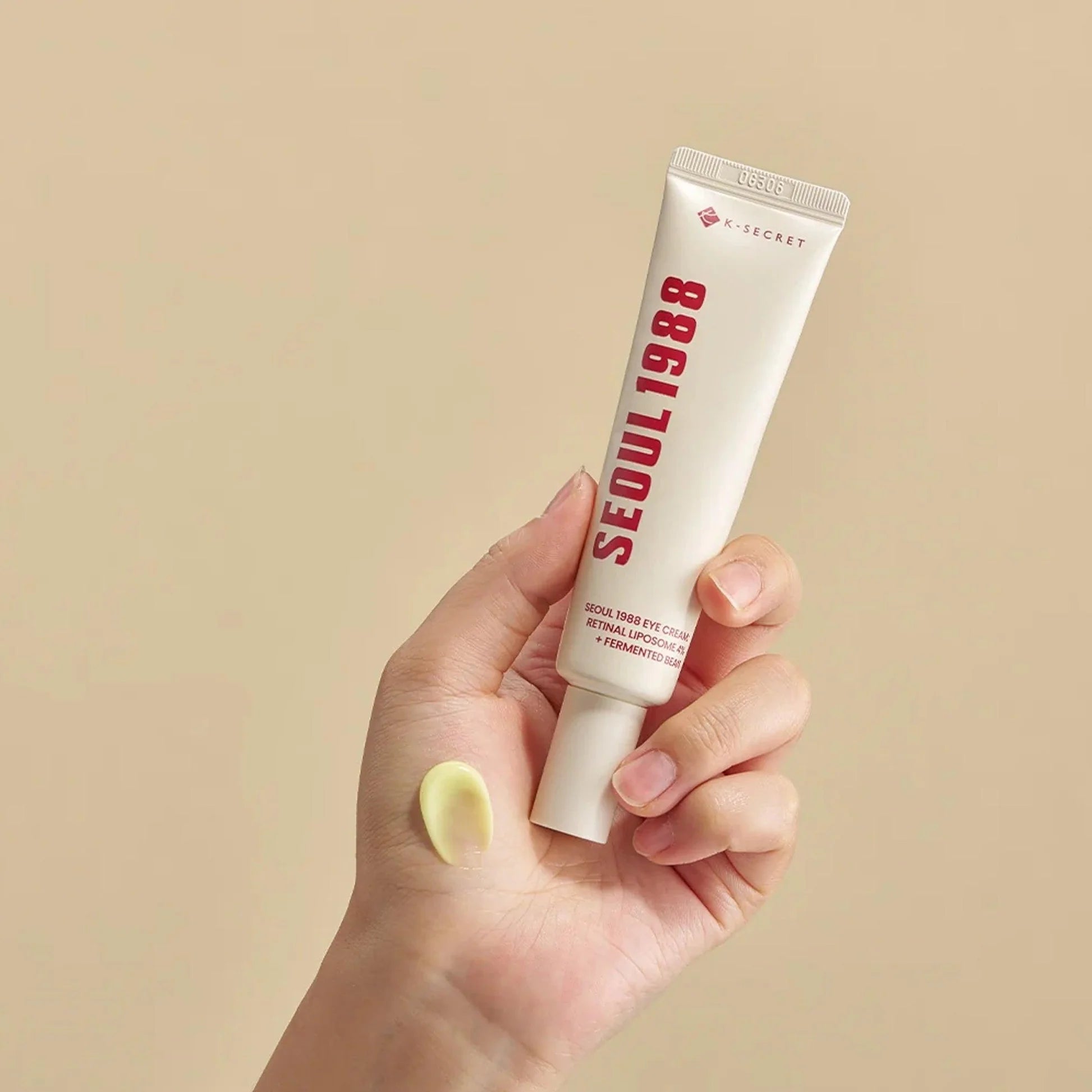 K-Secret Seoul 1988 Eye Cream with Retinal Liposome 4% + Fermented Bean – Anti-Aging & Brightening Eye Treatment 30ml