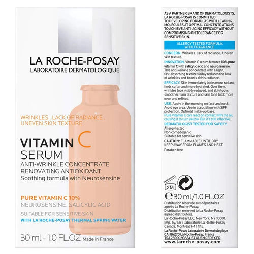 La Roche Posay 10% Pure Vitamin C Serum-30ML