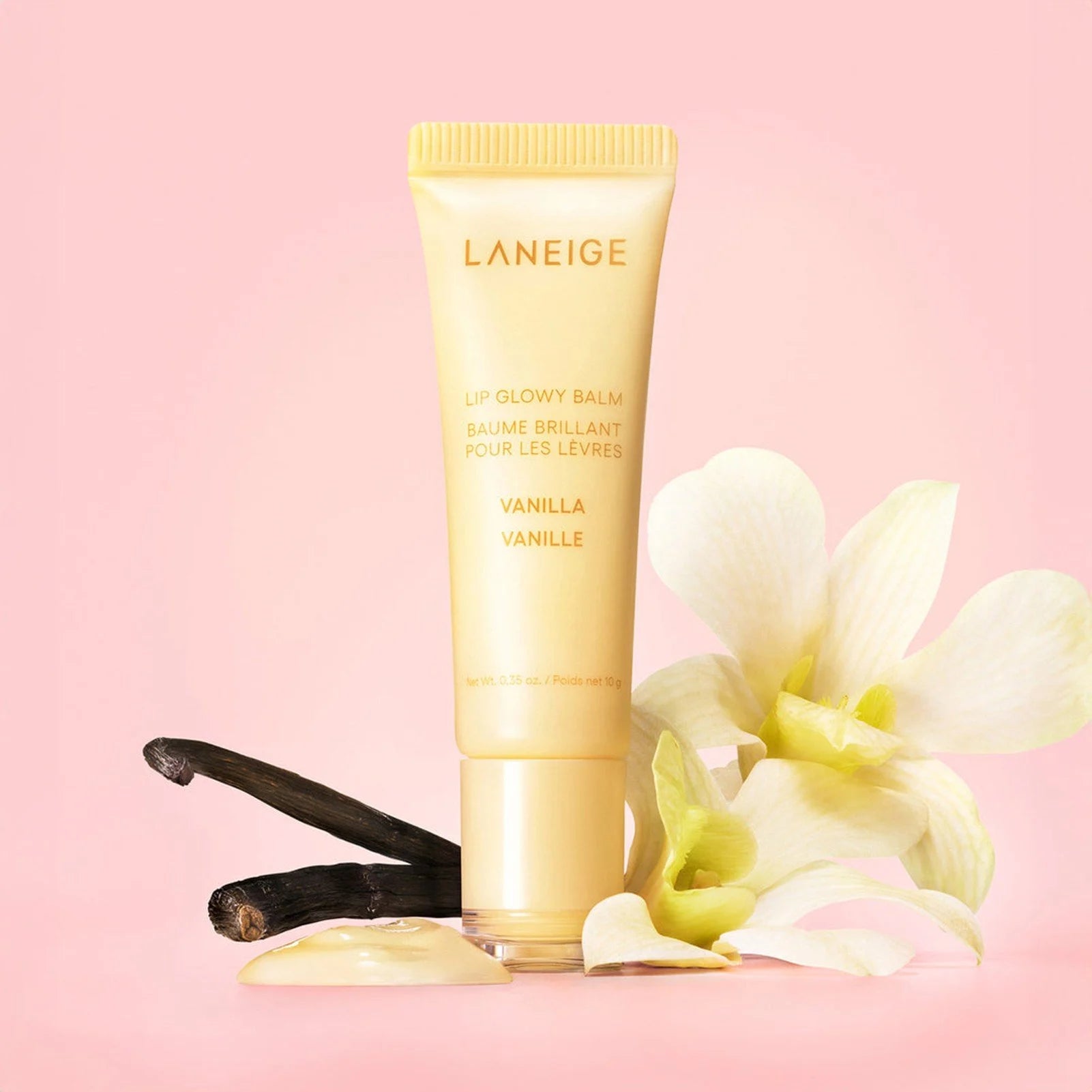 Laneige Lip Glowy Balm 10g – Vanilla