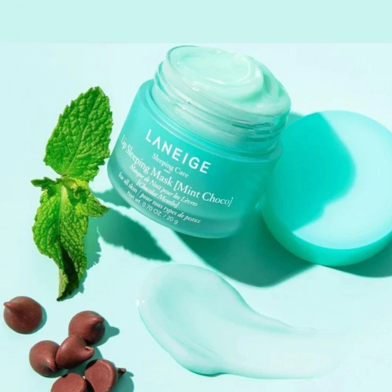Laneige Lip Sleeping Mask EX Mint Choco 20g – Overnight Hydrating Lip Treatment