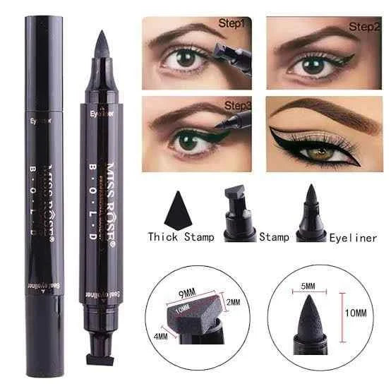 Miss Rose Magic Stamp Eyeliner (Two Sided)