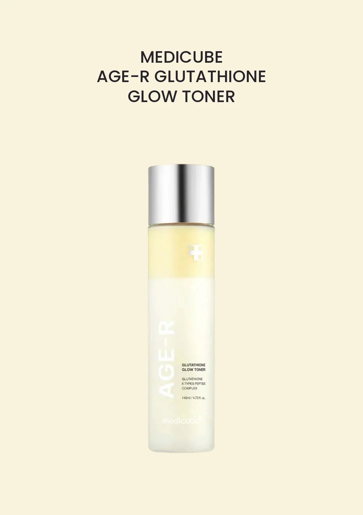 Medicube Age-R Glutathione Glow Toner 140ml | Fulglow